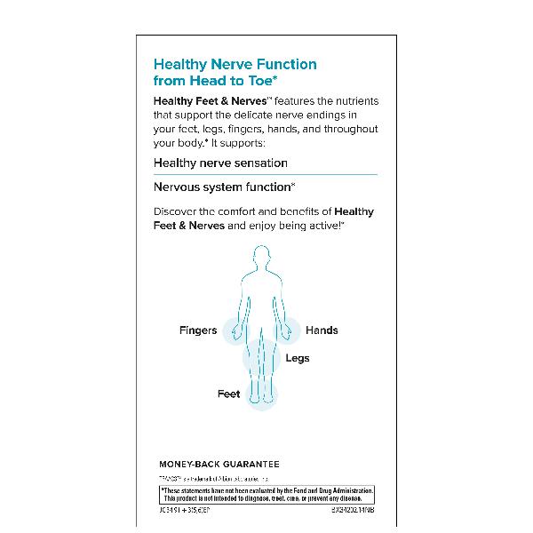 Healthy Feet & Nerves 120 Capsules - Image 3