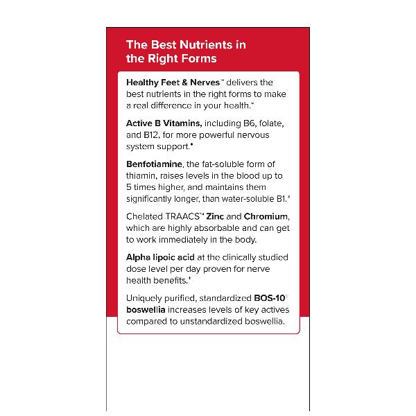 Healthy Feet & Nerves 120 Capsules - Image 4