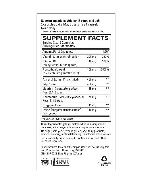 Adrenaplex 120 Capsules - Image 2