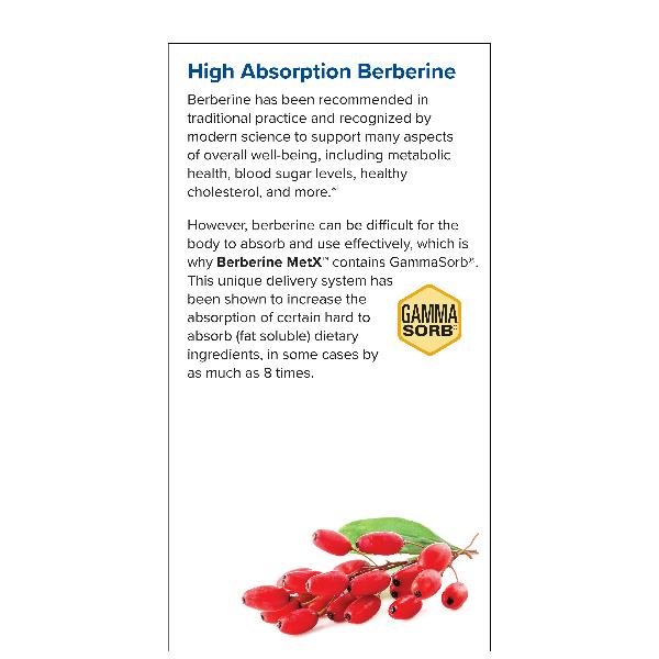 Berberine MetX Extra Strength 60 Capsules - Image 4
