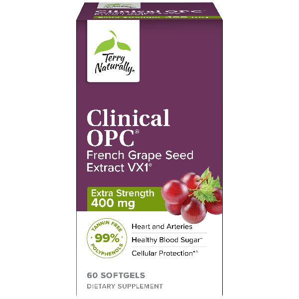 Clinical OPC Extra Strength 400 mg. 60 Softgels